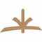 Ekena Millwork Davenport Timber Gable Bracket, Western Red Cedar, 96"W x 36"H x 1 1/2"D x 5 1/2"F, 9/12 Pitch GBW096X36X0206DAV00SWR - alternate 2